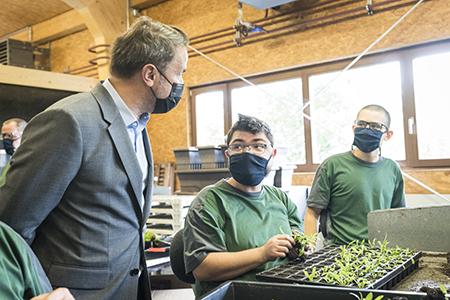 Op der Schock Premierminister-Familljeministesch-2021